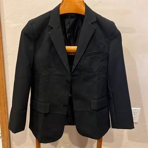 Boys black blazer suit jacket size 16